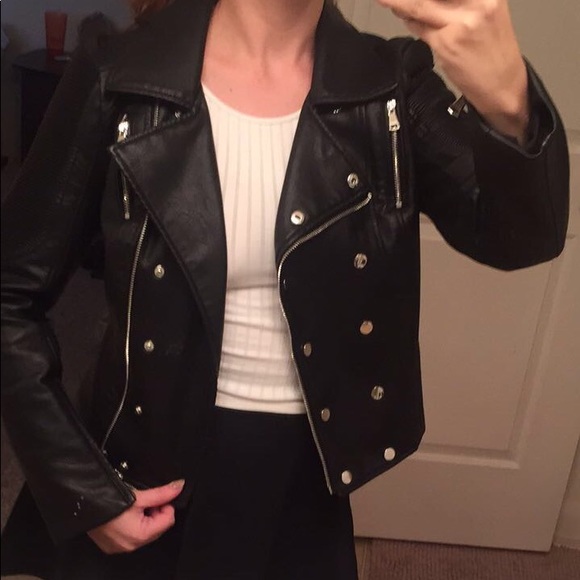 Bebe leather jacket(( price is firm)) - Picture 6 of 6